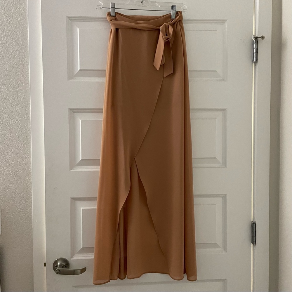 Maxi Wrap Skirt
